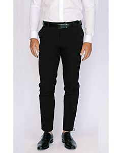 Mazari Men's Ultra Slim Fit Dress Pants FWS Black