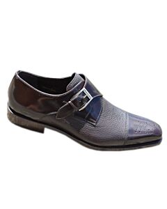 Mezlan Phoenix 16505  Cap Toe Monk Strap Men's Dress Shoe Brown