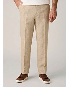 Inserch Men's Natural Linen Modern Fit Pants P31