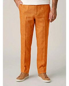 Inserch Men's Sunburst Linen Modern Fit Pants P3116