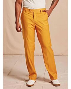 Inserch Men's Gold Modern Fit Pants P3199S