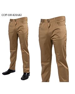 Prestige Original Men's Stretch Jeans Khaki COP-100