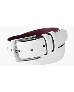 Stacy Adams Russell SA533  Men's Double Strap Dress Belt  White