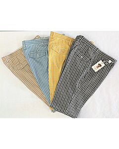 Cigar Couture Men's Plaid Pants SL-654 Blue