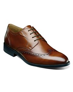 Stacy Adams Barlow 20197 Wingtip Oxford Men's Dress Shoe  Scotch