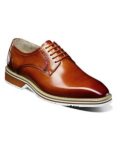 Stacy Adams Barringer 25722 Plain Toe Oxford Men's Dressl Shoe  Tan