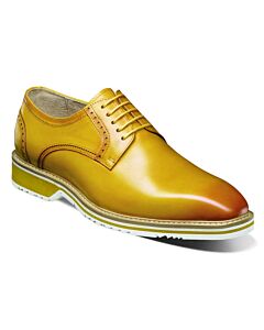 Stacy Adams Barringer 25722 Plain Toe Oxford Men's Dressl Shoe  Yellow