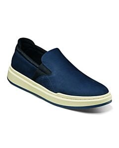 Stacy Adams Colson 25516 Plain Toe Slip-On Men's Casual Shoe  Navy