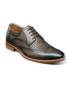 Stacy Adams Fallon 25350 Wingtip Oxford Men's Dress Shoe  Gray