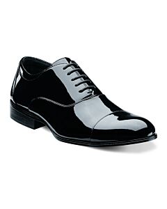 Stacy Adams Gala 24998 Cap Toe Oxford Men's Dress Shoe  Black Patent