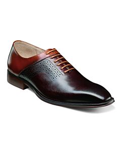Stacy Adams Halloway 25585 PlainToe Oxford Men's Dress Shoe  Brown Multi