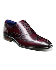 Stacy Adams Kaine 25569 Wingtip Oxford Men's Dress Shoe  Burgundy