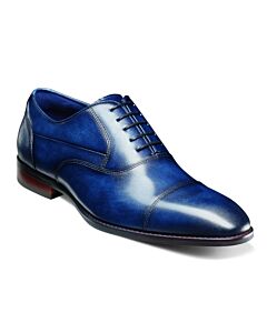 Stacy Adams Kallum 25568 Cap Toe Oxford Men's Dress Shoe  Navy