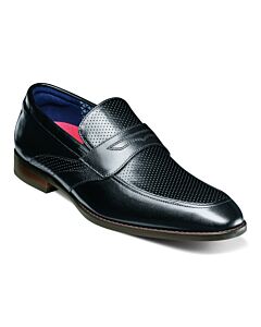 Stacy Adams Karnes 25591  Moc Toe Penny Slip-On Men's Dress Shoe  Black
