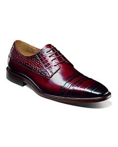 Stacy Adams Martino 25833 Cap Toe Oxford Men's Dress Shoe  Brown