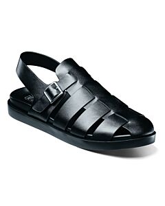 Stacy Adams Montego 25659 Slingback Buckle Men's Dress Sandal  Black