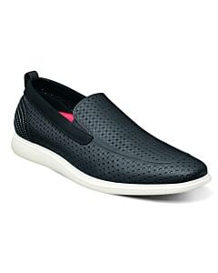 Stacy Adams Remy 25658 Moc Toe Slip-On Casual Shoe Black