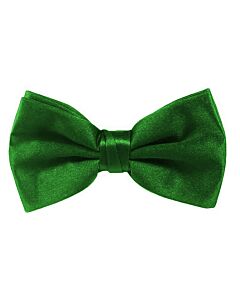 Stacy Adams Solid Poly-Satin Bow Tie SABOW Emerald