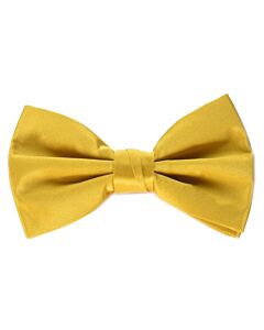Stacy Adams Solid Poly-Satin Bow Tie SABOW Gold