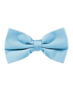Stacy Adams Solid Poly-Satin Bow Tie SABOW Powder Blue