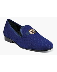 Stacy Adams Valet 25166 Bit Loafer Men's Casual Shoe  Blue