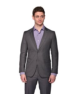Steven Land Charcoal Solid Ultra Slim Fashion Suit Dante SL77-295