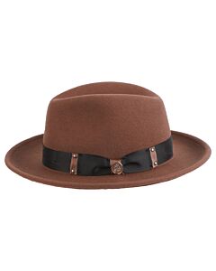 Steven Land Hats WH-101 Brooklyn Wool Fedora Mocha