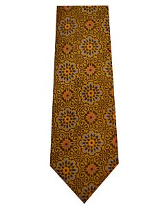 Steven Land Hi-Density Gold Floral Tie Set HD2178-12