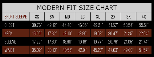 Foreversobe Size Chart