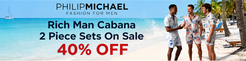 Rich Man Cabana 2 Piece Sets 40% Off