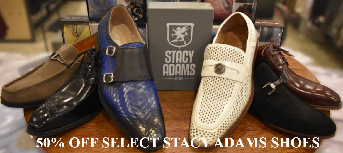 50% Off Select Stacy Adams Shoes Shop Now