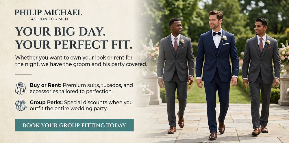 Your Big Day. Your Perfect Fit. Book Your Group Fitting Today! Your Big Day. Your Perfect Fit. Book Your Group Fitting Today!